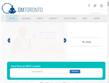 Tablet Screenshot of omtoronto.com